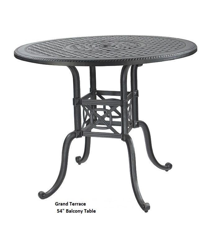 Grand Terrace 48" Balcony Height Tables by Gensun - Image 2